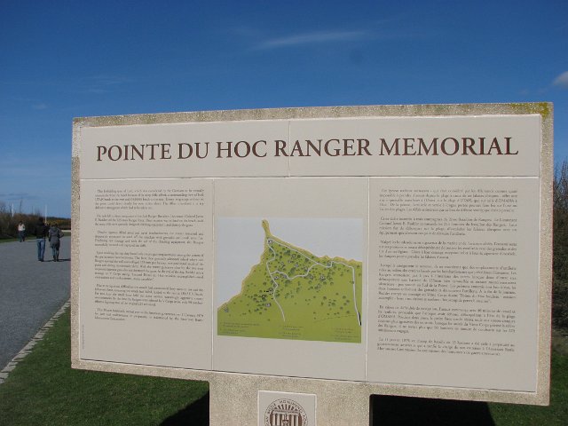 normandy_080.JPG - THE ENTRY TO THE POINTE DU HOC MEMORIAL